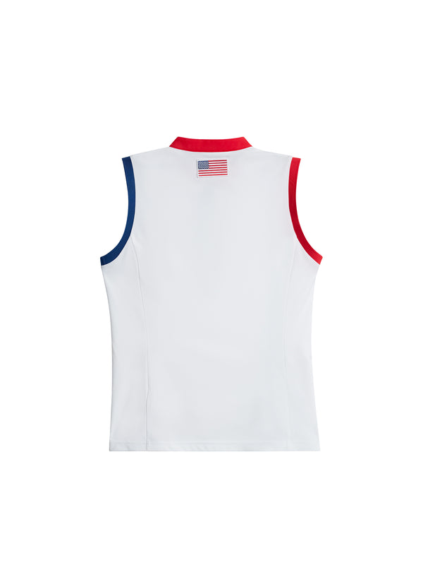 J.lindeberg Daphne Sleeveless Top White