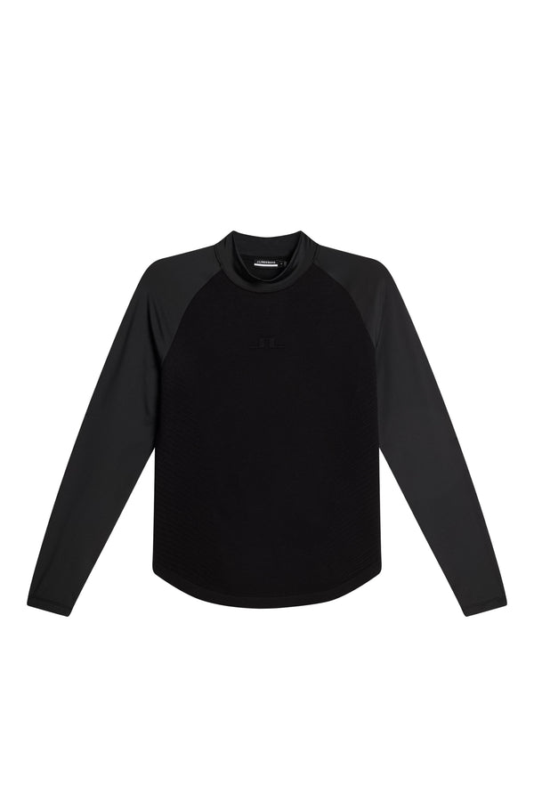 J.lindeberg Darla Hybrid Knit Sweater Black