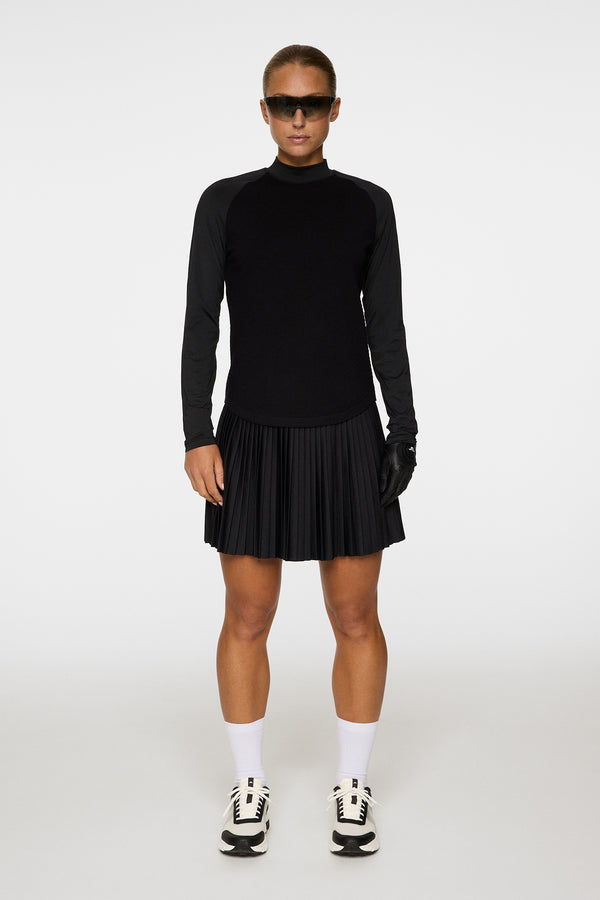 J.lindeberg Darla Hybrid Knit Sweater Black