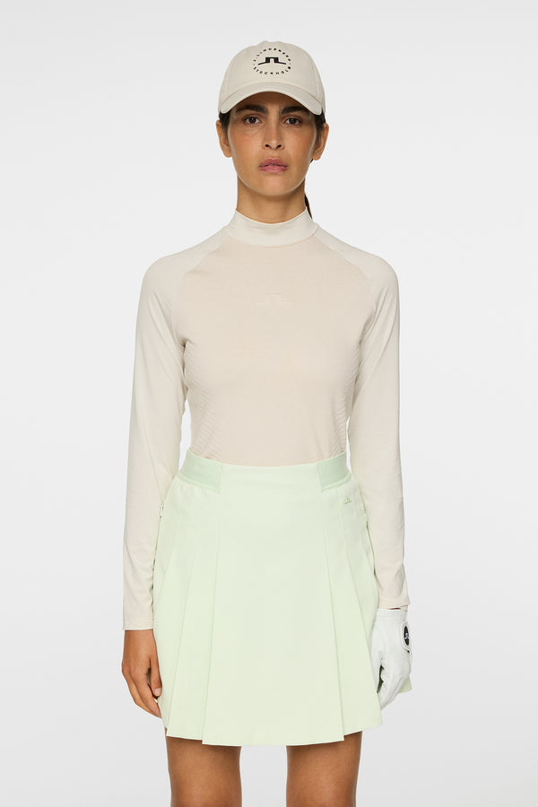 j.lindeberg Darla Hybrid Knit Sweater Moonbeam