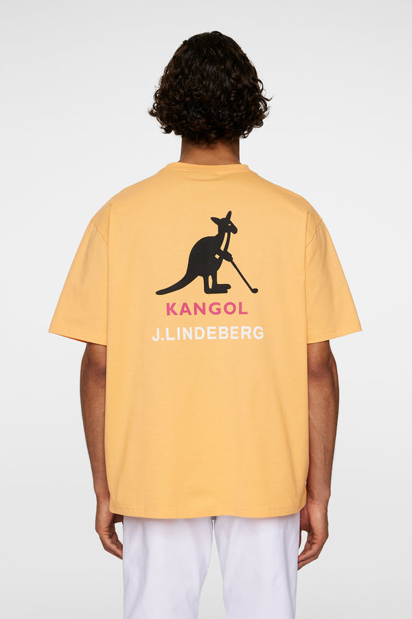 J.lindeberg Davie T Shirt Mock Orange