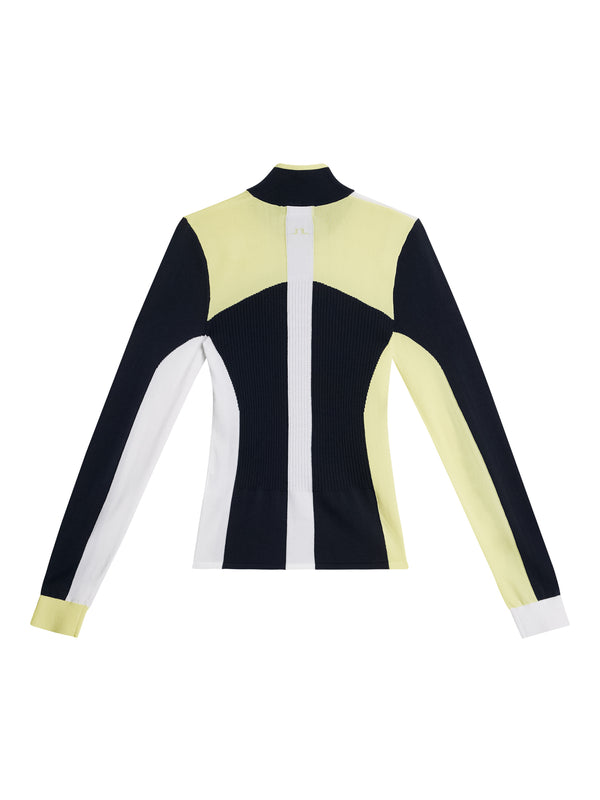 J.lindeberg Deborah Knitted Zip Sweater JL Navy