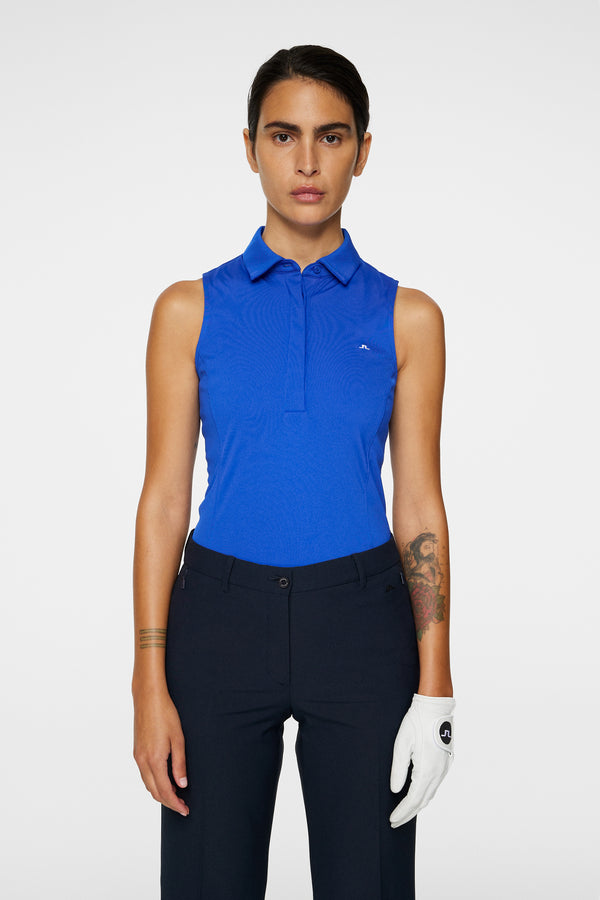 j.lindeberg Dena Sleeveless Top Club Blue