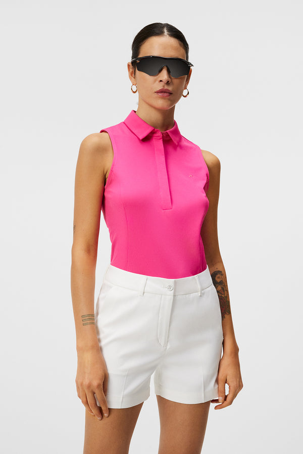 j.lindeberg Dena Sleeveless Top Fuchsia Purple