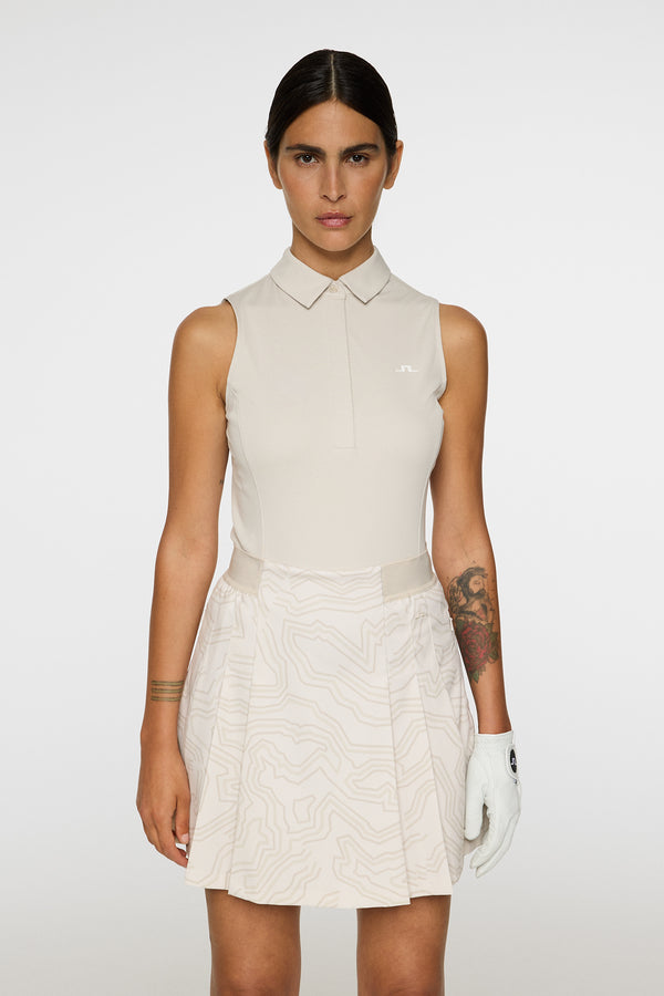 j.lindeberg Dena Sleeveless Top Moonbeam