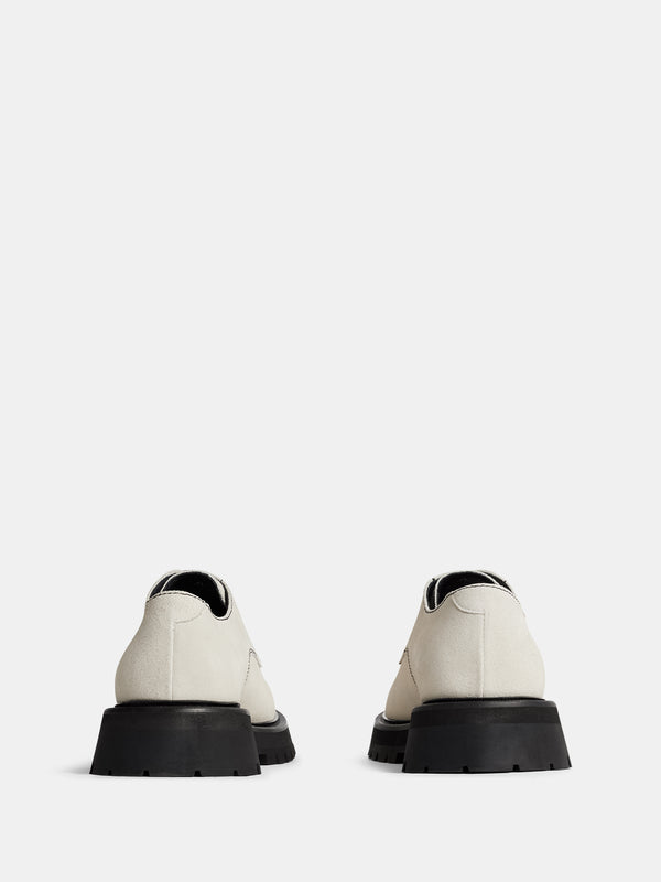 J.lindeberg Derby Suede Shoe Moonbeam