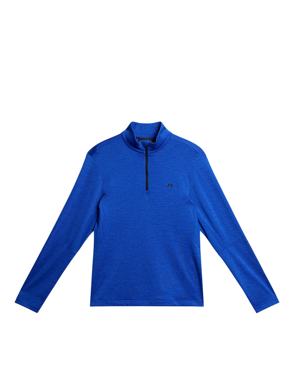 J.lindeberg Destry Zip Mid Layer Club Blue Melange