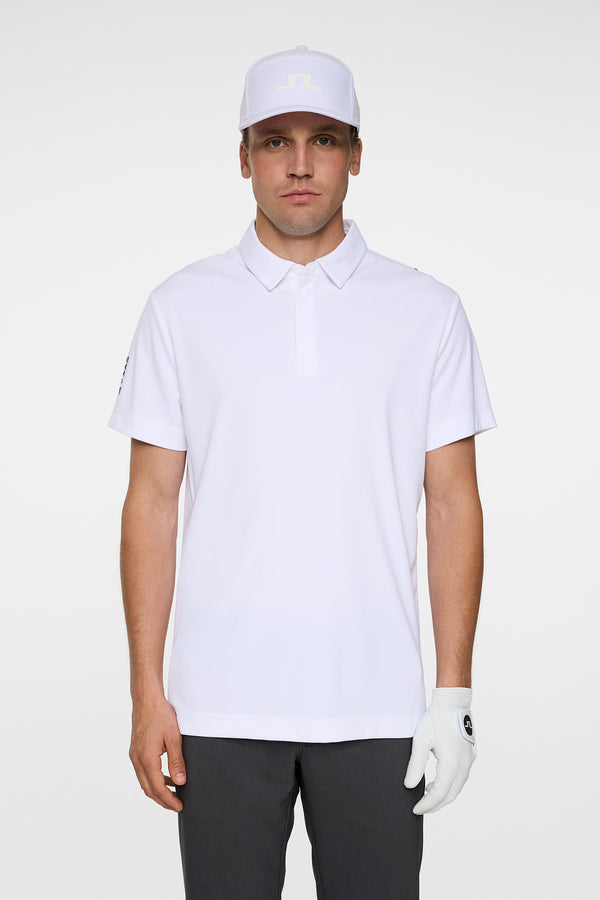j.lindeberg Dex Polo White