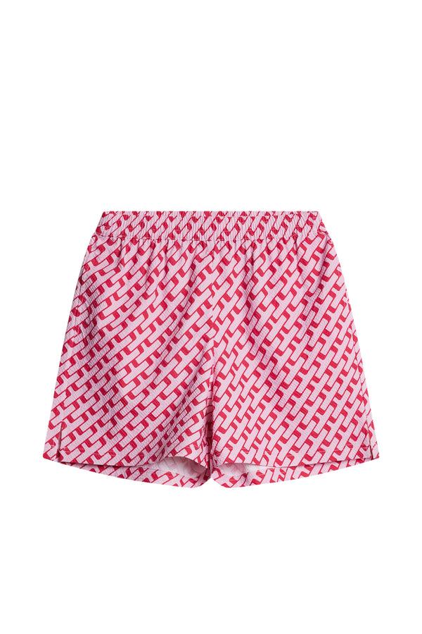 J.lindeberg Diana Printed Shorts Tour Geo Pink M