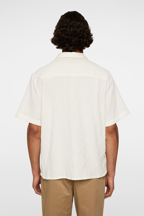 J.lindeberg Donso Stretch Texture Shirt Moonbeam