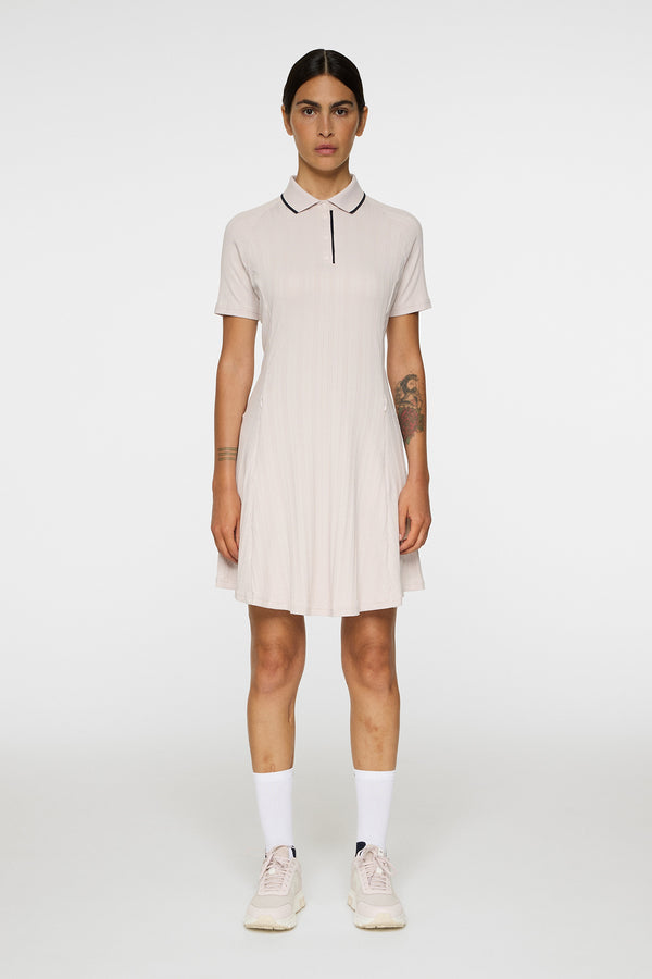 J.lindeberg Dorinda Dress Grey Lilac