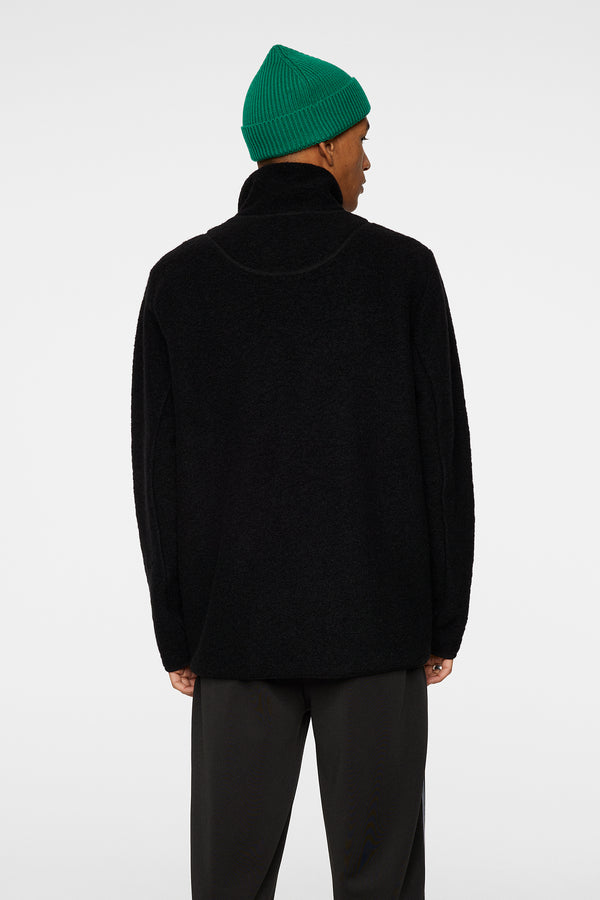 J.lindeberg Dustin Wool Fleece Jacket Black
