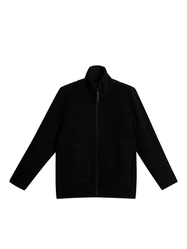 J.lindeberg Dustin Wool Fleece Jacket Black