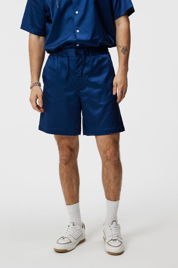 j.lindeberg Earl Silky Shorts Estate Blue
