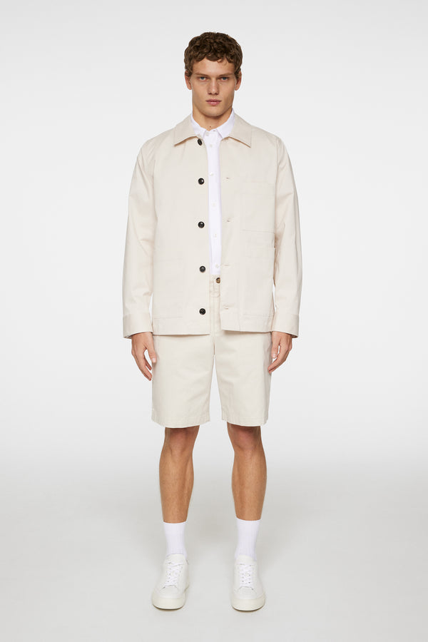 J.lindeberg Easton Workwear Overshirt Moonbeam