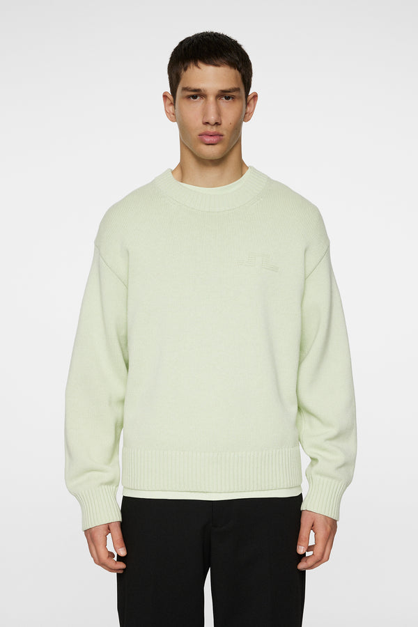 j.lindeberg Eddy Cotton Wool Crew Neck Ambrosia