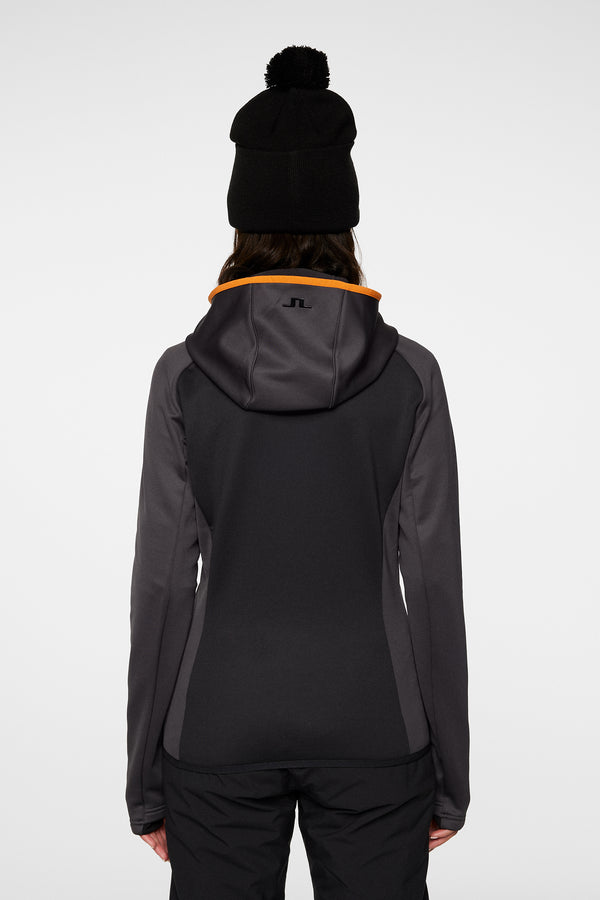 J.lindeberg Elana Full Zip Hood Asphalt