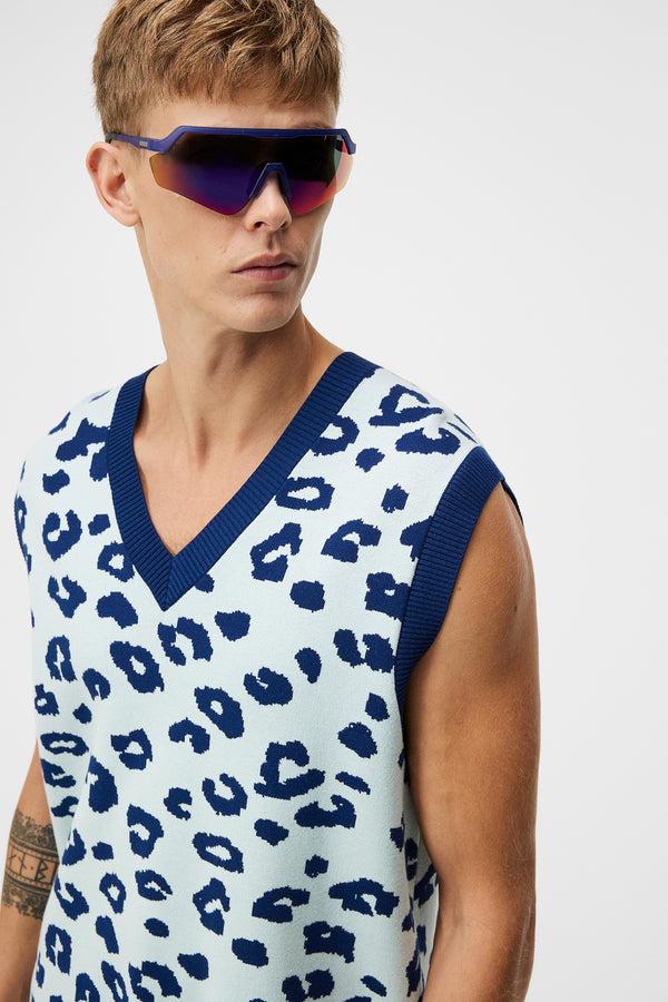 J.lindeberg Elian Knitted Vest Savanna Spa Retreat