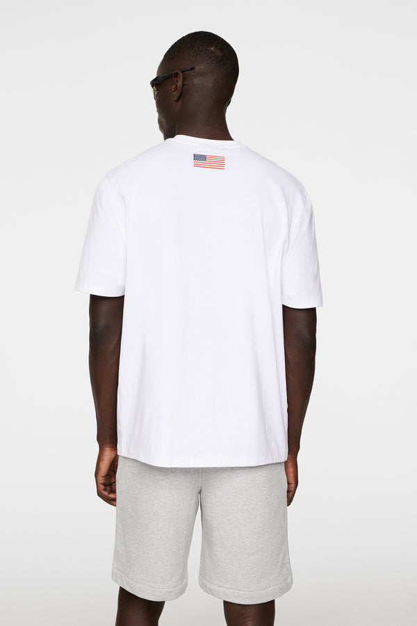 J.lindeberg Elie Unisex T Shirt White