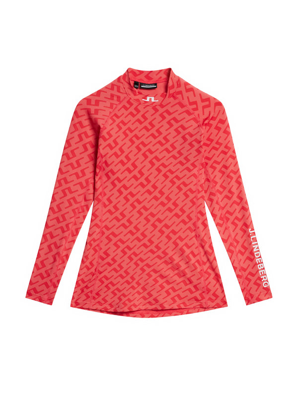 J.lindeberg Eliza Top Bias Bridge Bittersweet