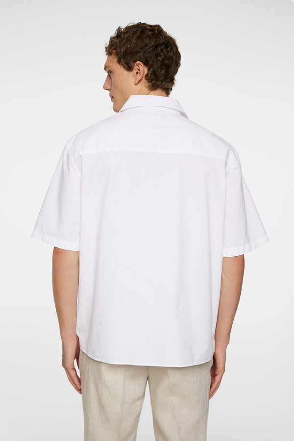 J.lindeberg Ellis White Cotton Shirt White