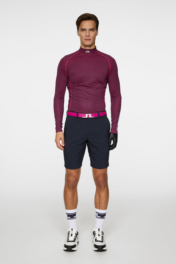 J.lindeberg Ello Compression Print Tour Geo Navy S