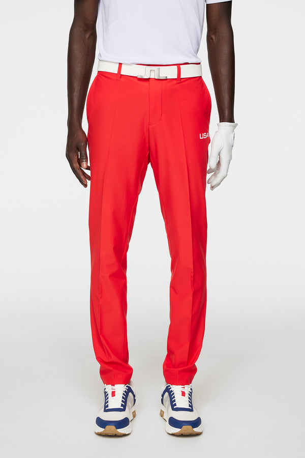 j.lindeberg Ellott Pant Flame Scarlet