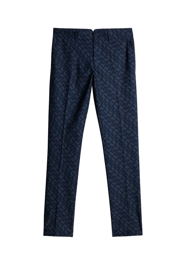 J.lindeberg Ellott Print Pant Bias Bridge Navy