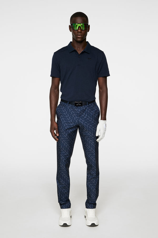 J.lindeberg Ellott Print Pant Bias Bridge Navy