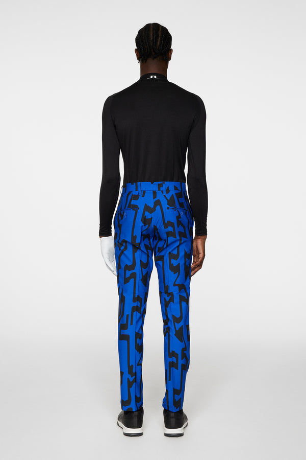 J.lindeberg Ellott Print Pant Glitch Bridge Blue