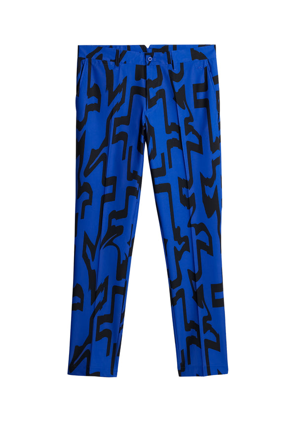 J.lindeberg Ellott Print Pant Glitch Bridge Blue