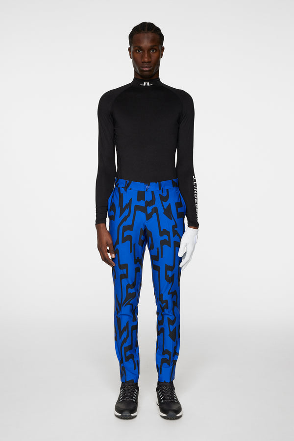 J.lindeberg Ellott Print Pant Glitch Bridge Blue