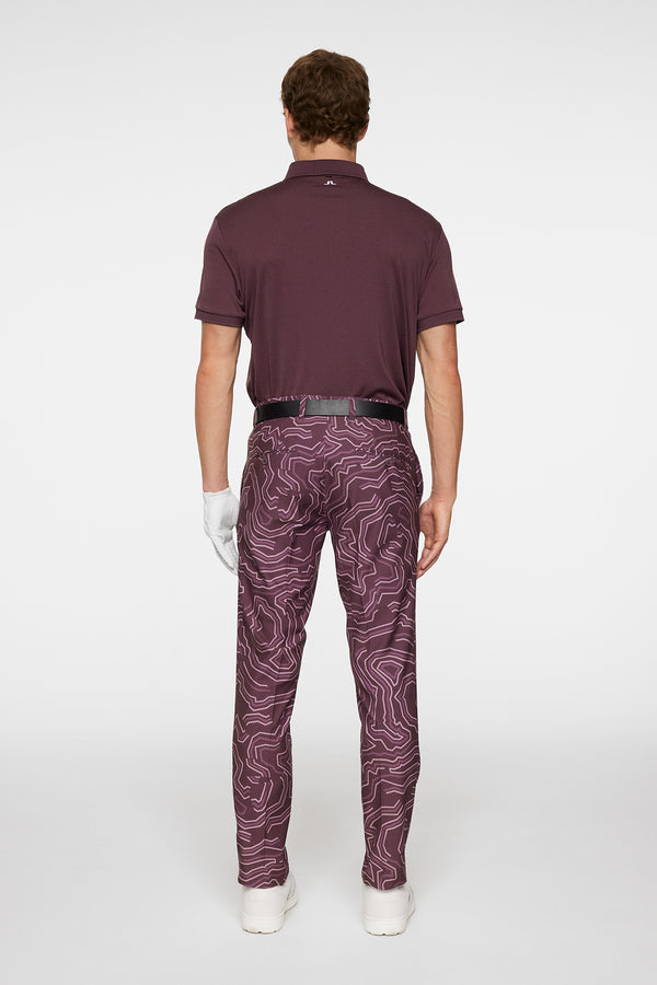J.lindeberg Ellott Print Pant Topo Huckleberry L