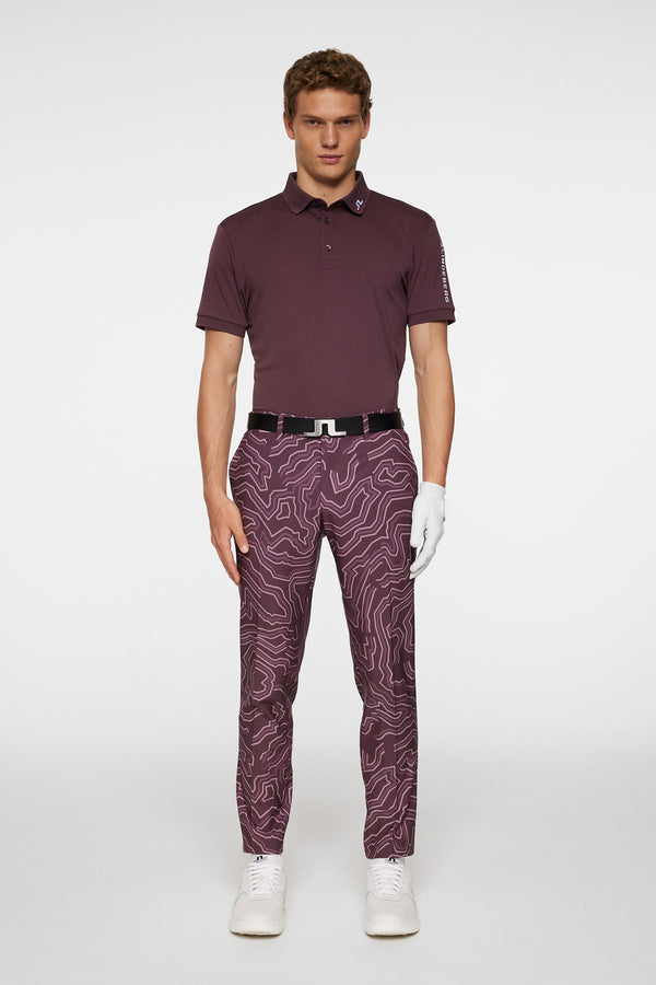 J.lindeberg Ellott Print Pant Topo Huckleberry L