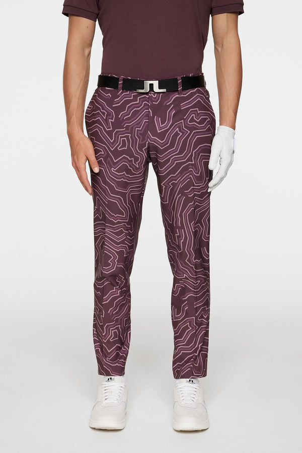 j.lindeberg Ellott Print Pant Topo Huckleberry L