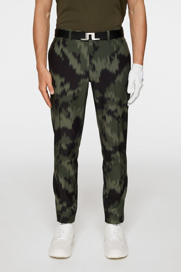j.lindeberg Ellott Print Pant Warp Forest L