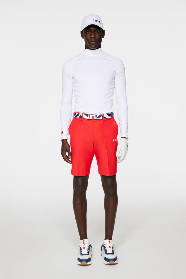 J.lindeberg Eloy Shorts Flame Scarlet
