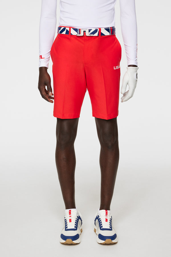 j.lindeberg Eloy Shorts Flame Scarlet