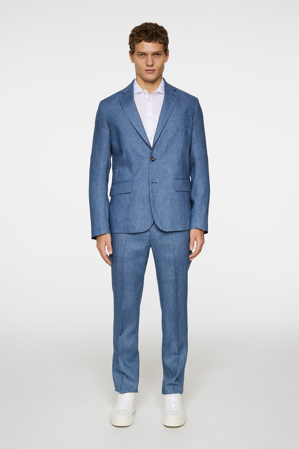 J.lindeberg Elton U Super Linen Blazer Rain Washed