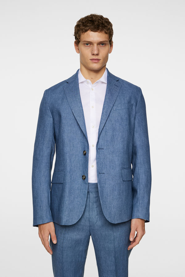j.lindeberg Elton U Super Linen Blazer Rain Washed