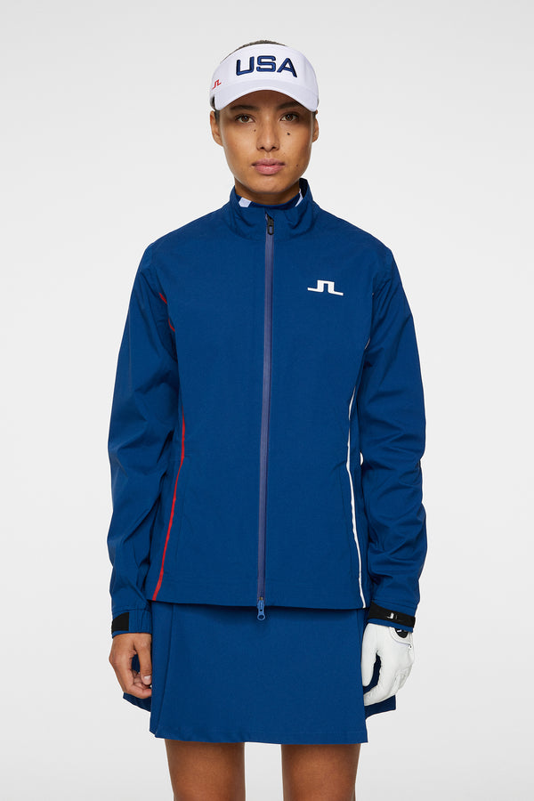 j.lindeberg Elyna Waterproof Jacket Estate Blue