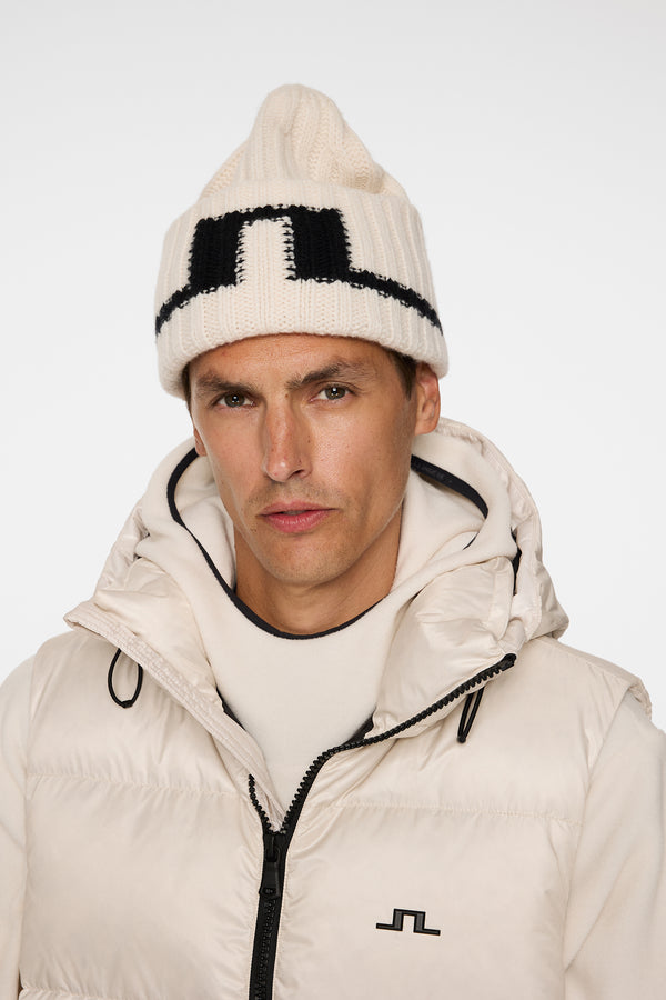 j.lindeberg Enso Big Beanie Moonbeam