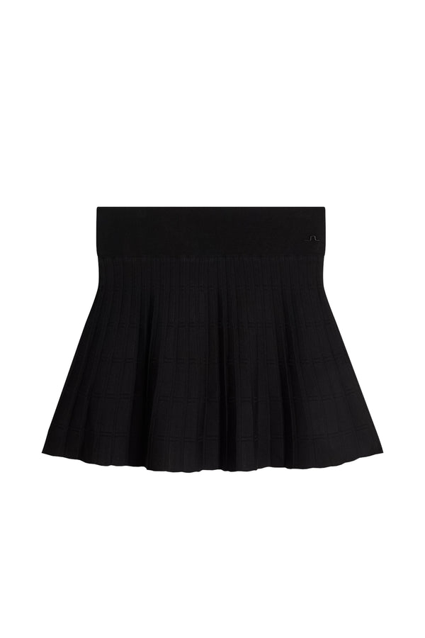 J.lindeberg Esmeralda Knitted Skirt Black