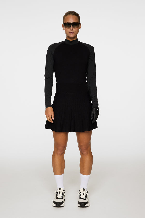 J.lindeberg Esmeralda Knitted Skirt Black