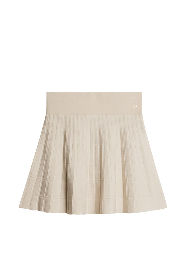 J.lindeberg Esmeralda Knitted Skirt Moonbeam
