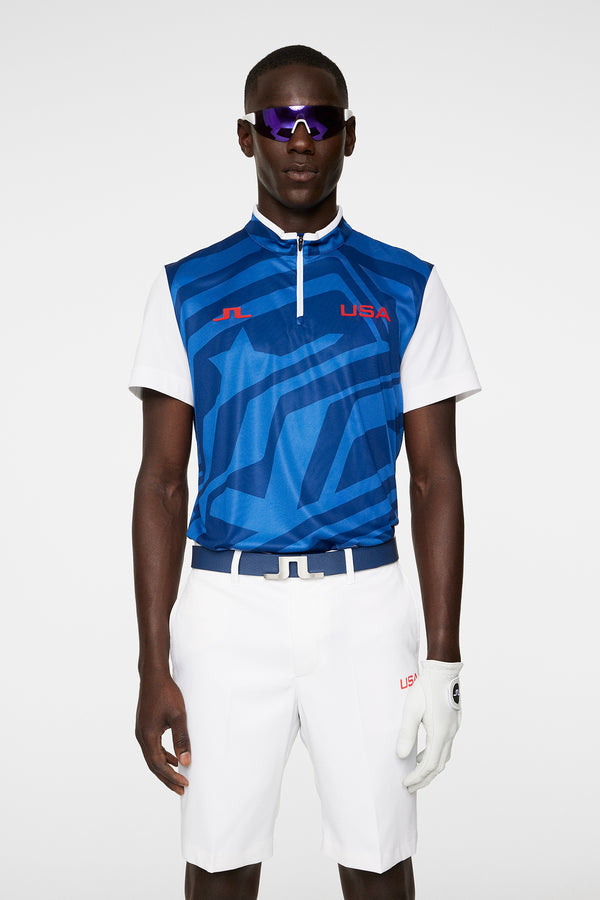 j.lindeberg Fabien Mockneck Polo US Golf Blue