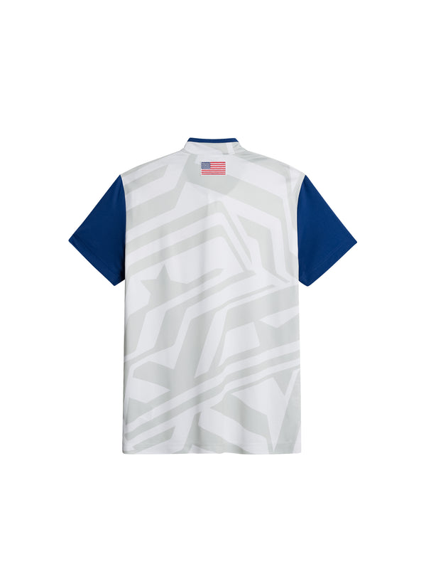 J.lindeberg Fabien Mockneck Polo US Golf White