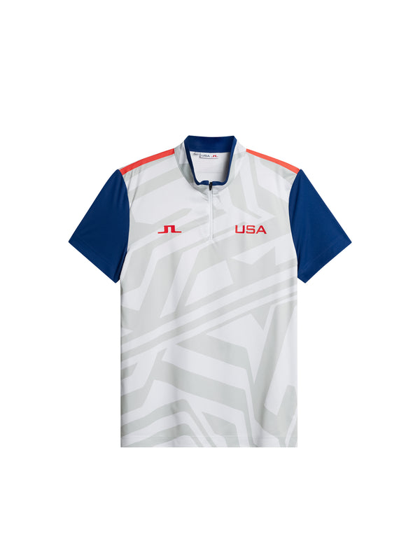 J.lindeberg Fabien Mockneck Polo US Golf White