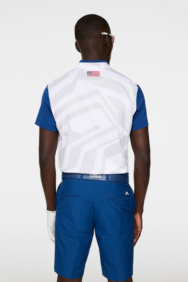 J.lindeberg Fabien Mockneck Polo US Golf White