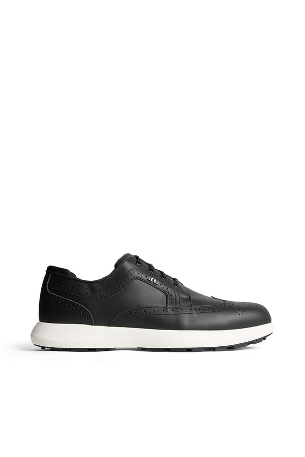 j.lindeberg Fairway Brogue Golf Sneaker Black